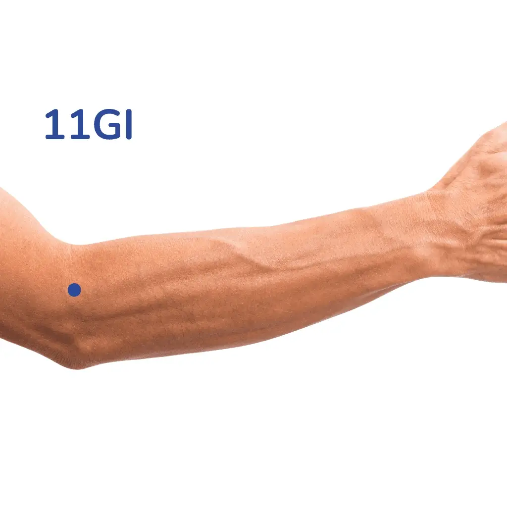 Point Gi11 acupuncture