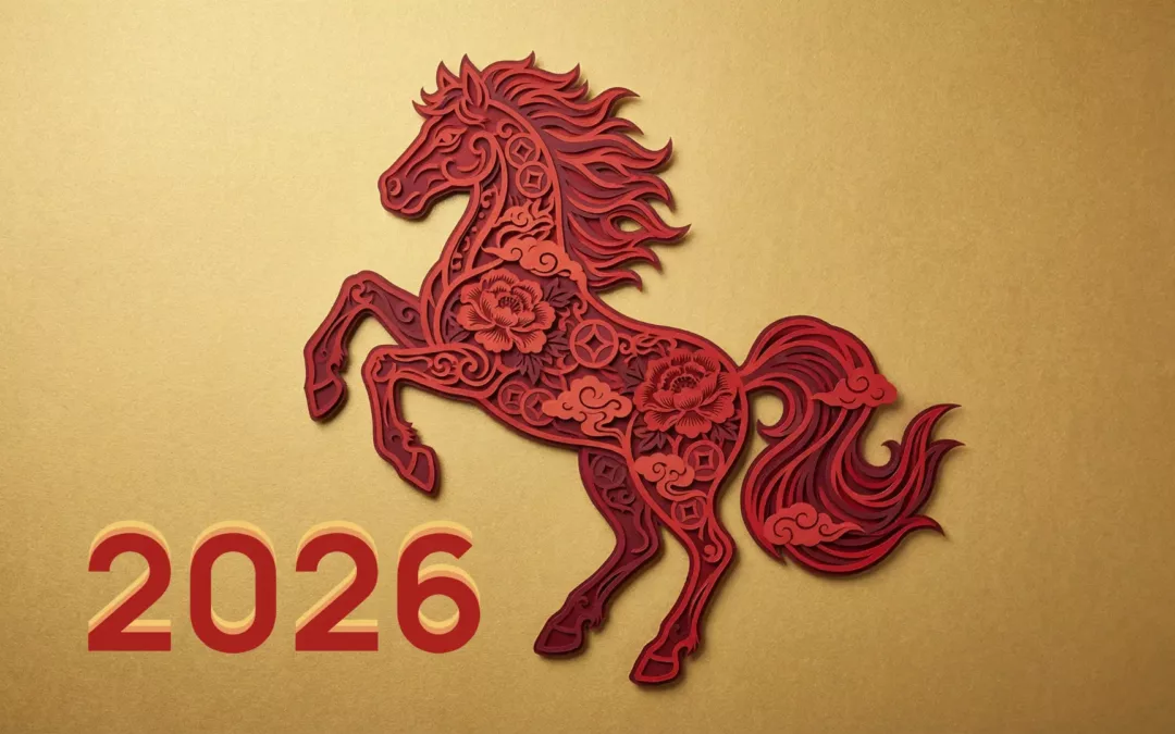 Année 2026 Cheval de feu