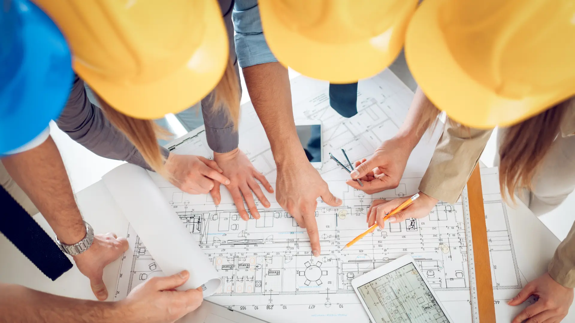 Groupe en plein projet