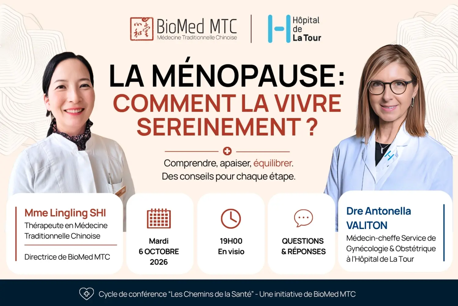 La Ménopause : Comment la vivre sereinement