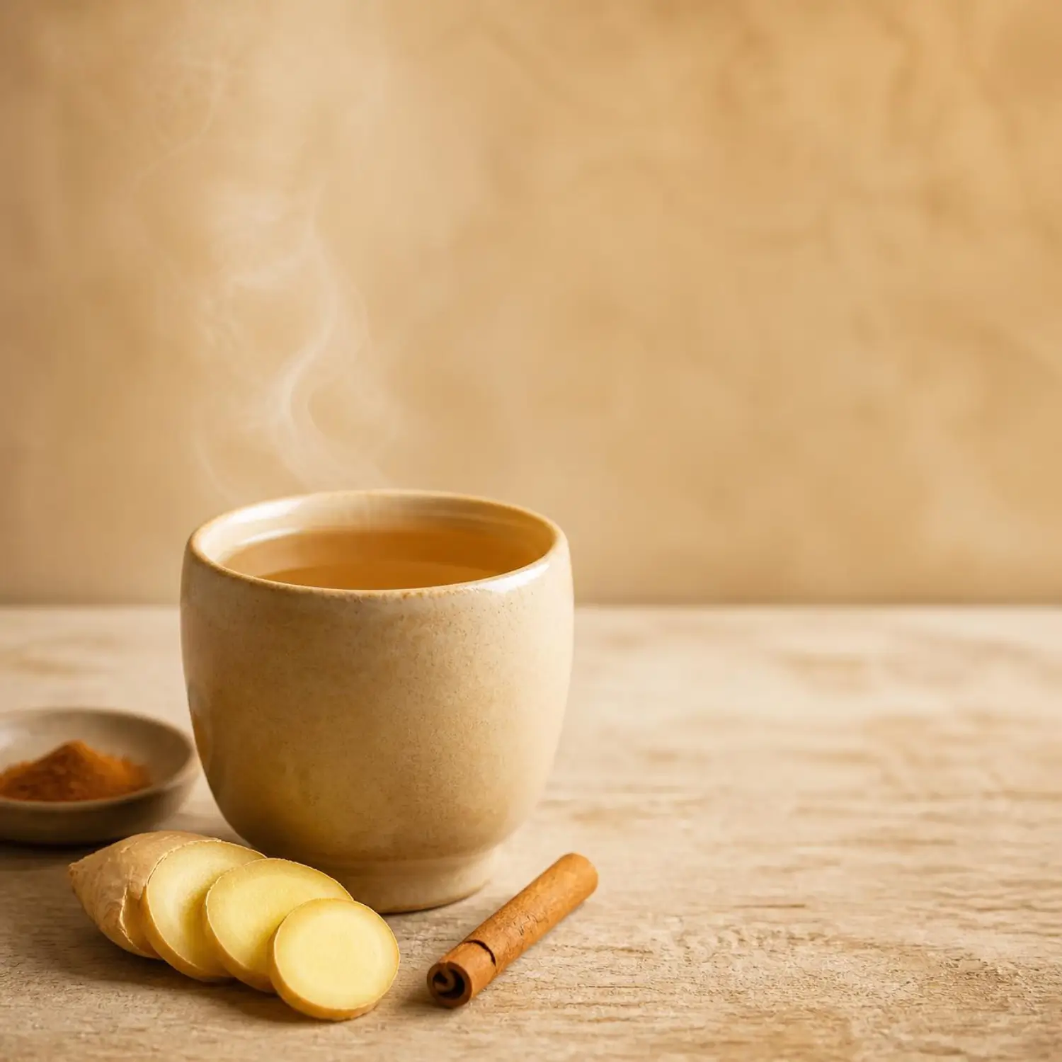 Tisane gingembre et cannelle une alternative réchauffante